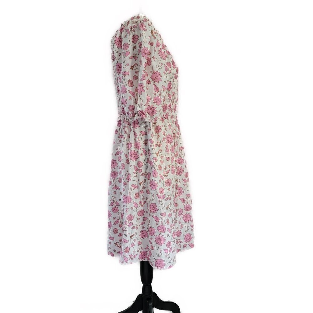 Floral Smocked Summer dress - size S - Picture 2 of 5